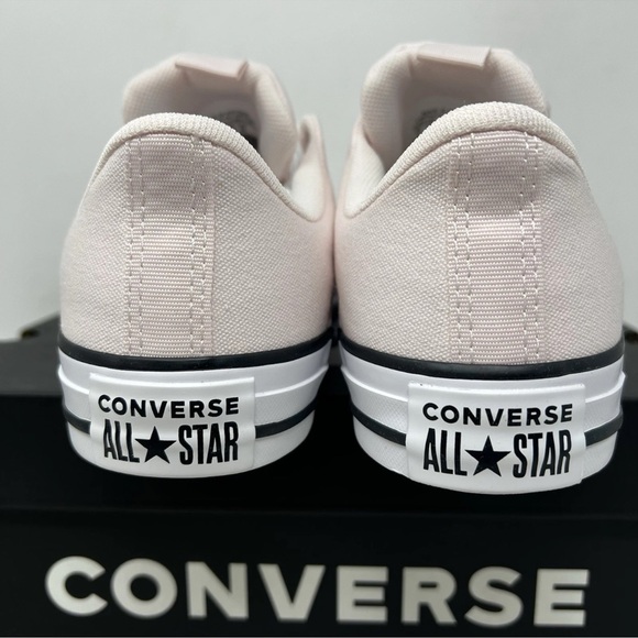 Converse Women's Light Pink Low-Top Sneakers Zise 10‎ NEW - Picture 10 of 13